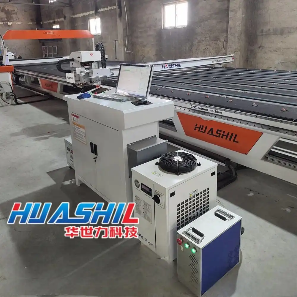 CNC glass cutting machine: How does the cutting head work?